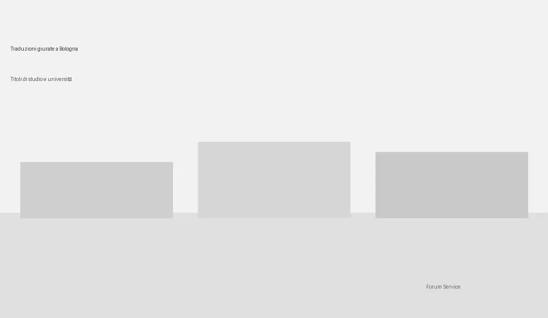 Traduzioni giurate per titoli di studio e università